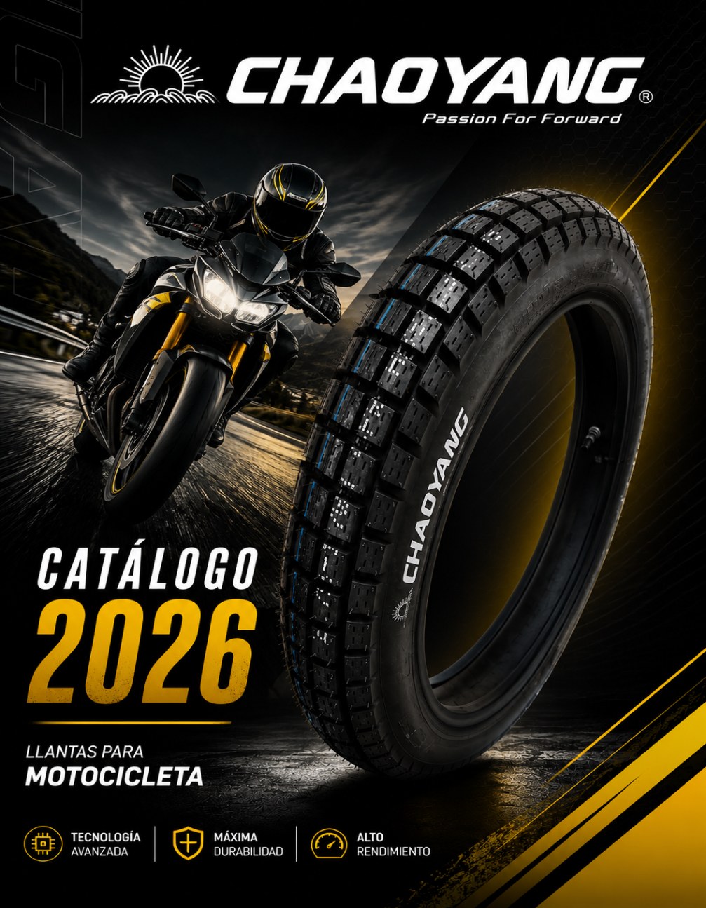 Llantas CHAOYANG Motocicleta